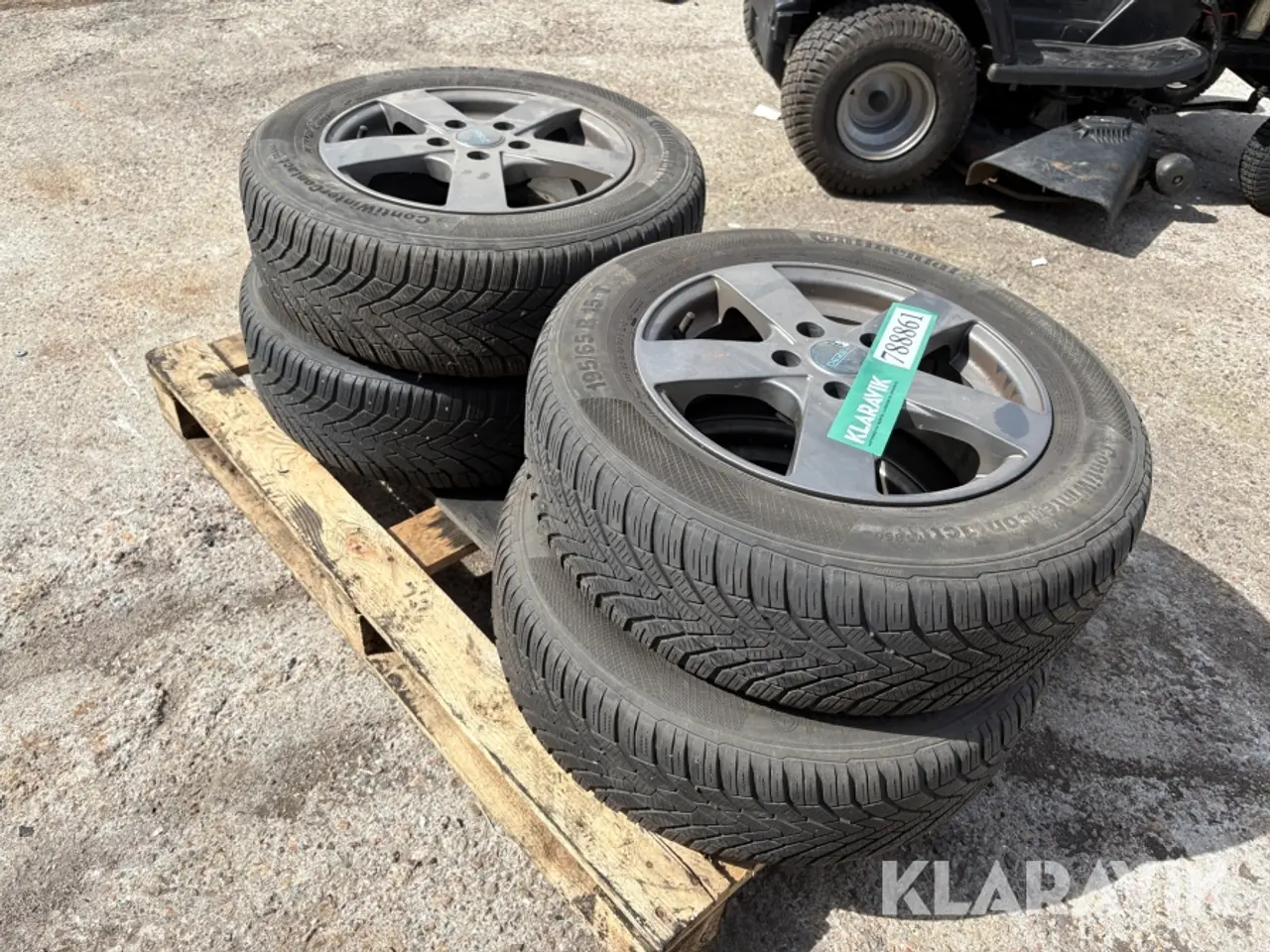 Billede 4 - Dæk Continental 195/65R15T - 4 styk