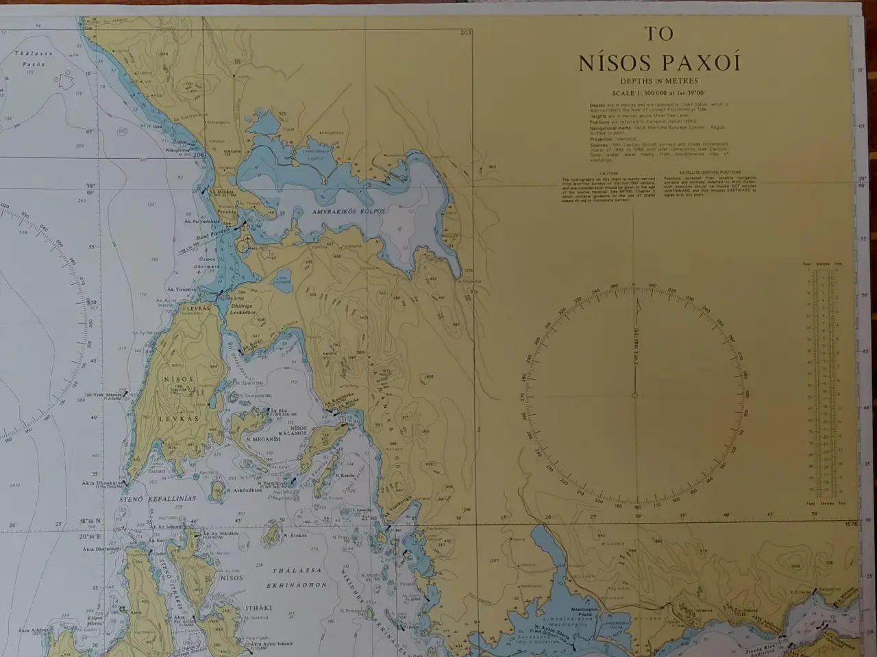 Billede 1 - Søkort Middelhavet