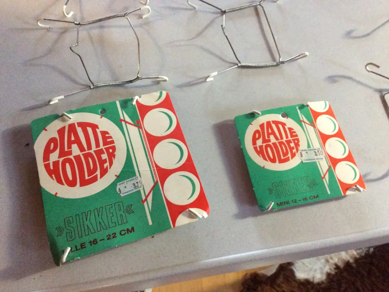 Billede 1 - platteholdere