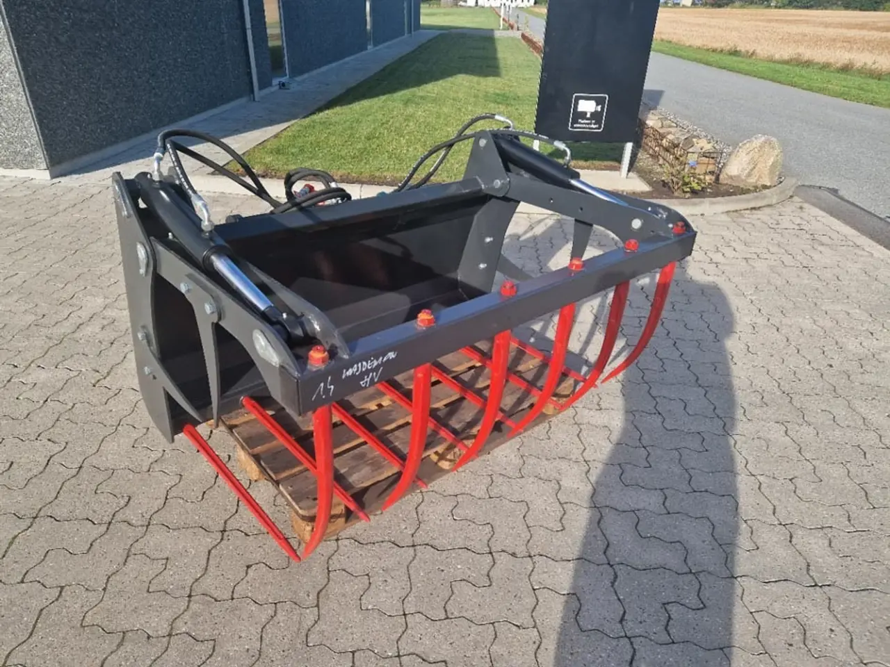 Billede 2 - Metal-Technik Siloklo m. løse tænder 90-160 cm.