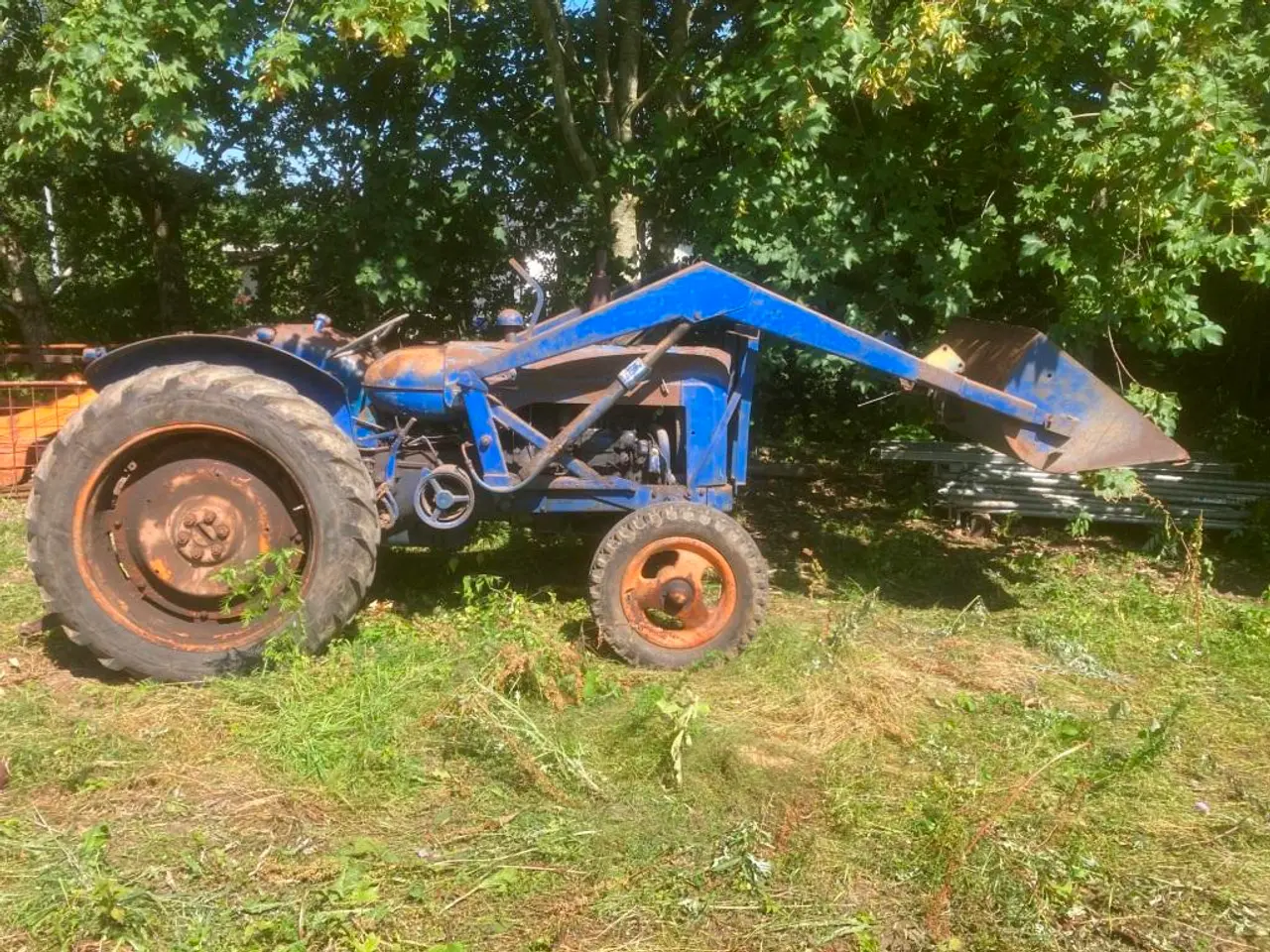 Billede 1 - Ladefund. Fordson Major Diesel