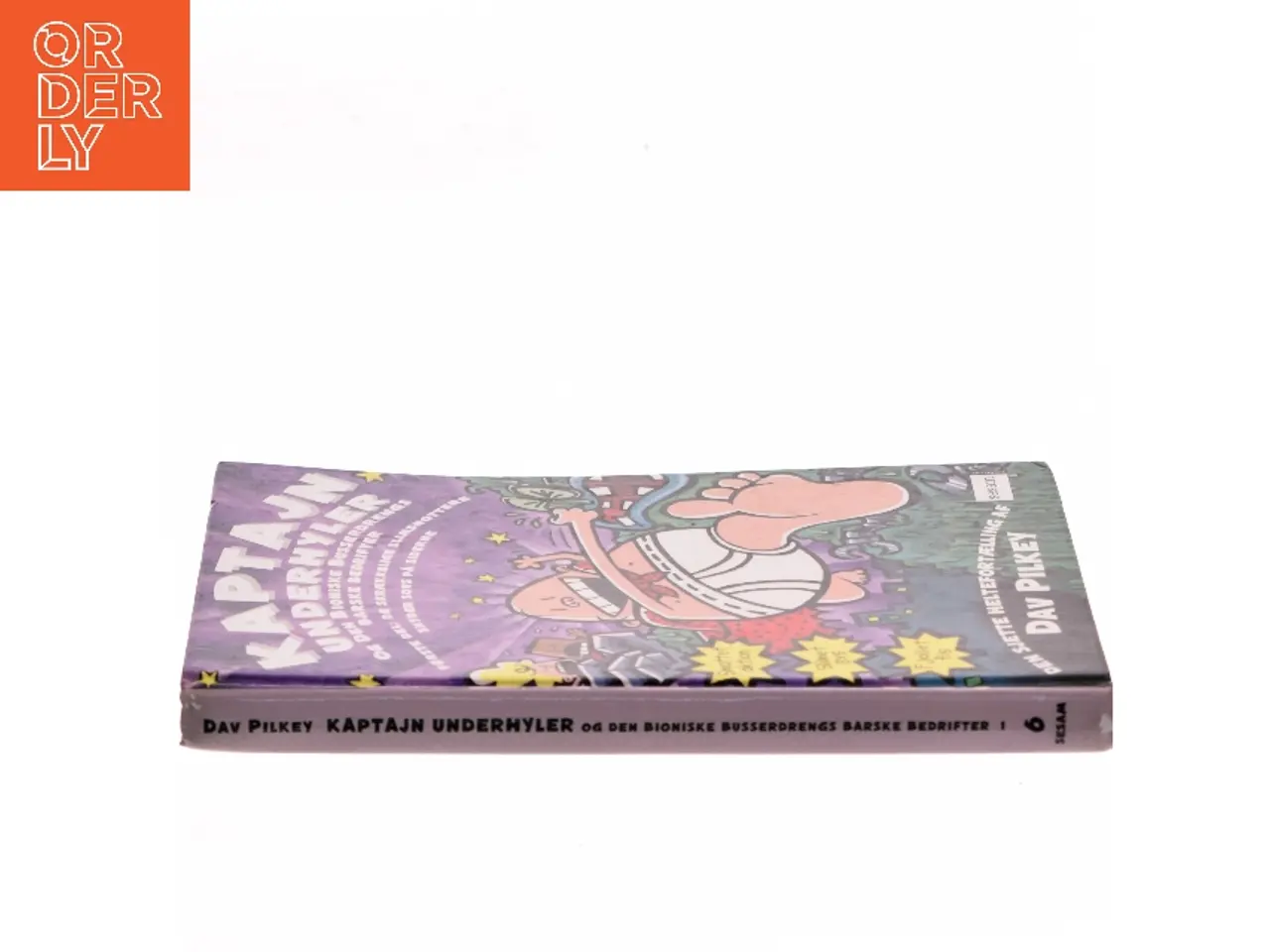 Billede 2 - De skrækkelige slimsnottere snyder sovs på siderne : den sjette heltefortælling / af Dav Pilkey af Dav Pilkey (Bog)
