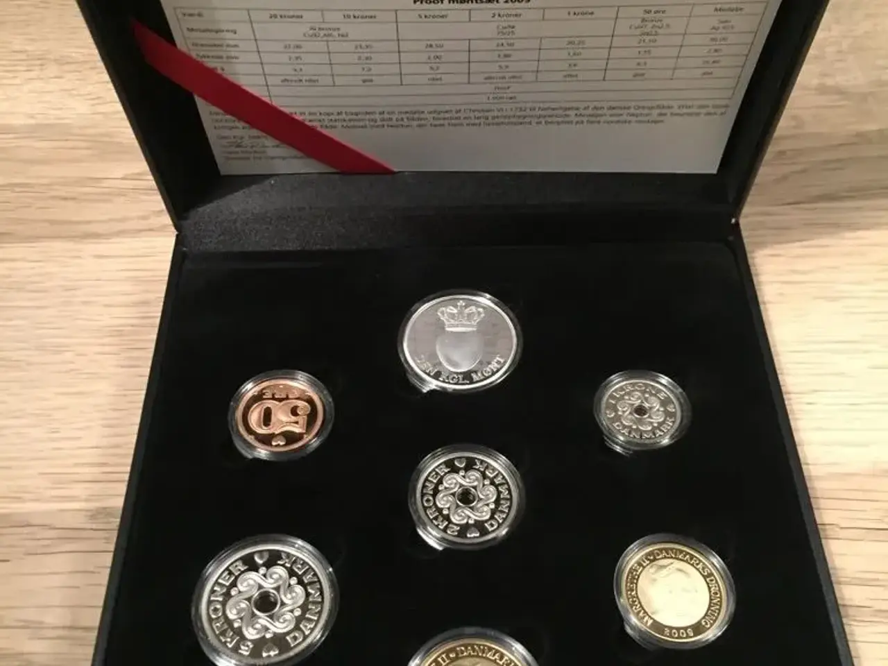 Billede 2 - Proof møntsæt 2009