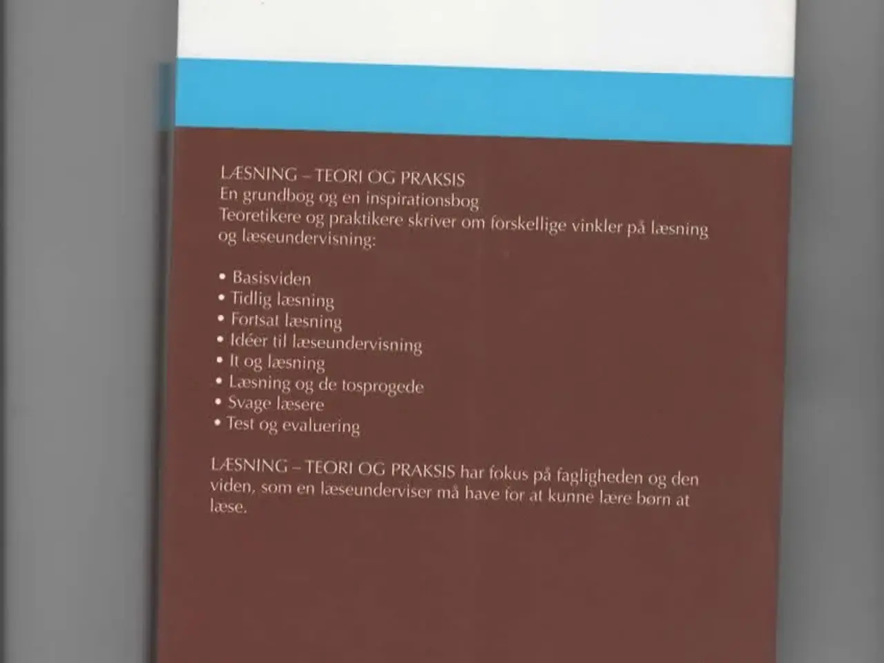 Billede 2 - Læsning