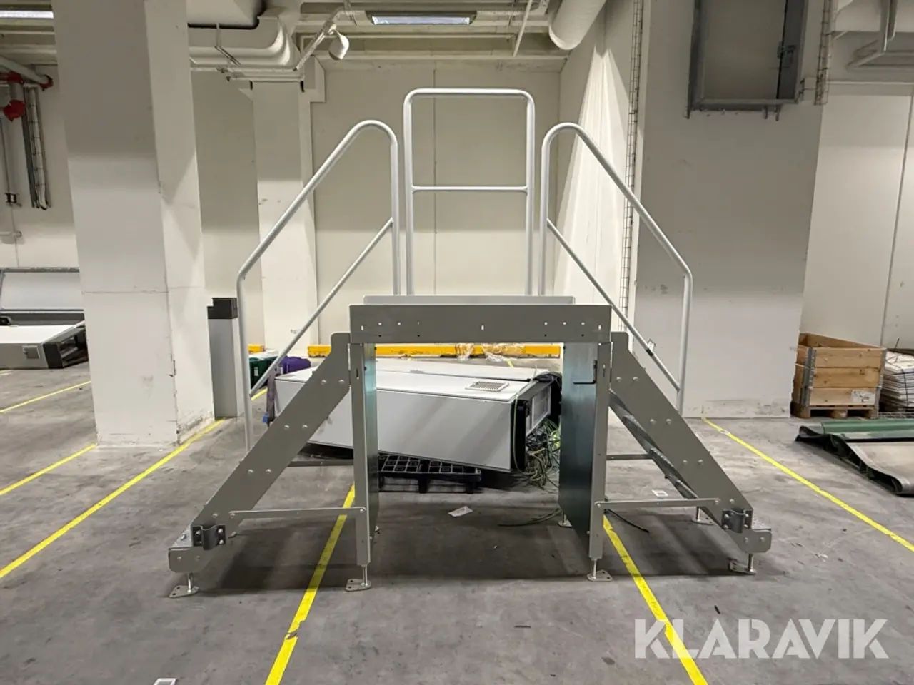 Billede 5 - Trapper med platform 1 stk.