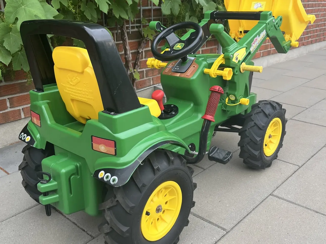 Billede 6 - John Deere pedaltraktor med stor tipvogn – luksusm