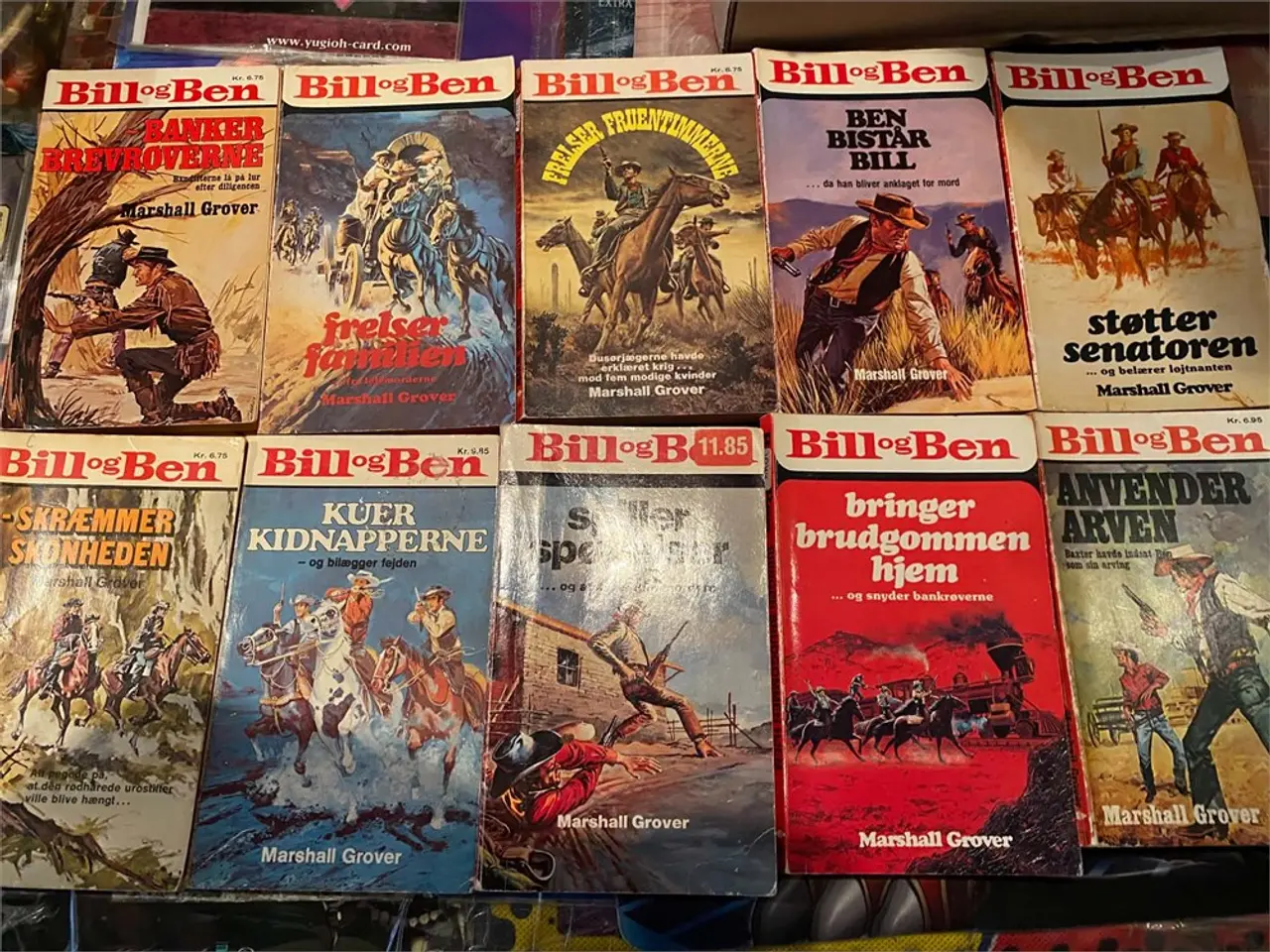 Billede 1 - 10  forskellige Bill og Ben Westerns/Cowboy lot 1