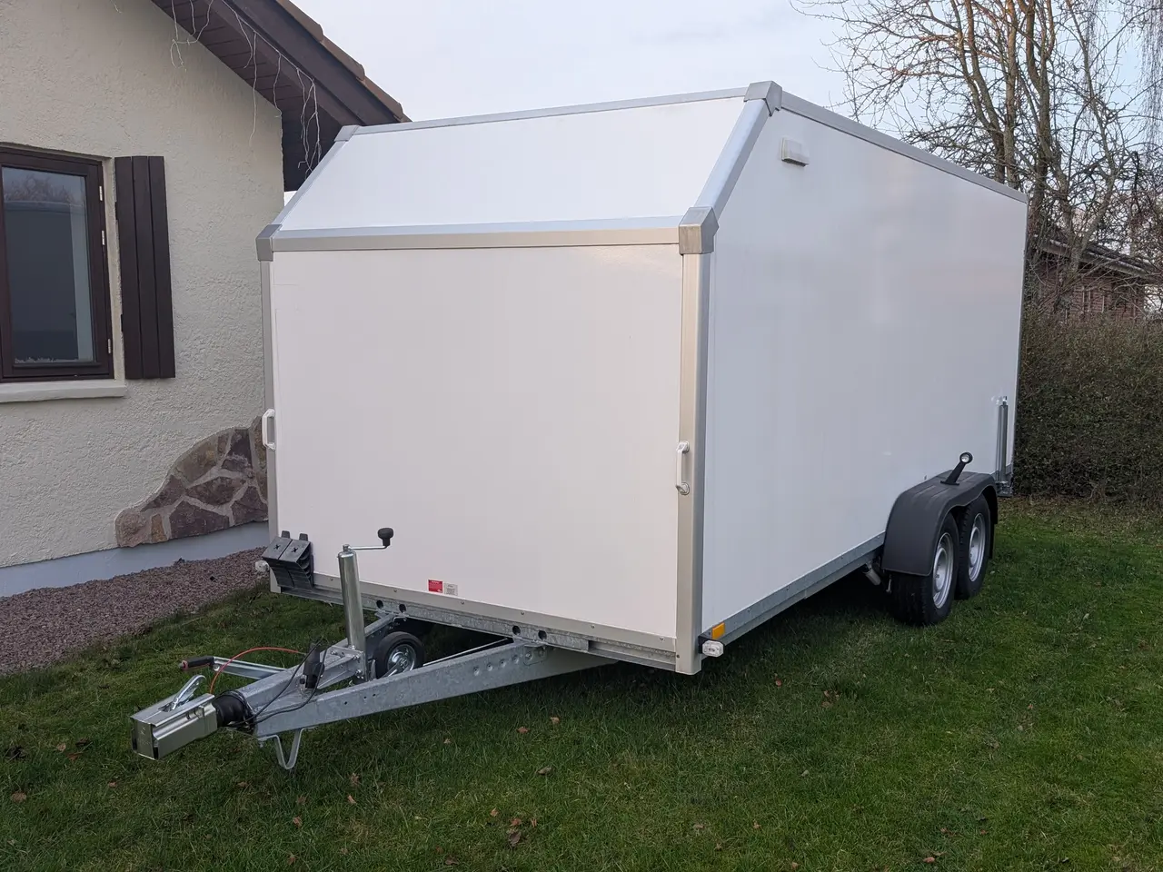 Billede 6 - Kæmpe 5 m lukket flyttetrailer rampe aerofront