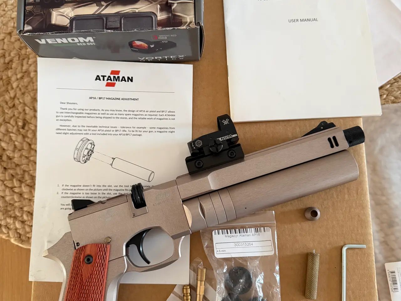 Billede 1 - Ataman ap16 Compact 4,5 mm