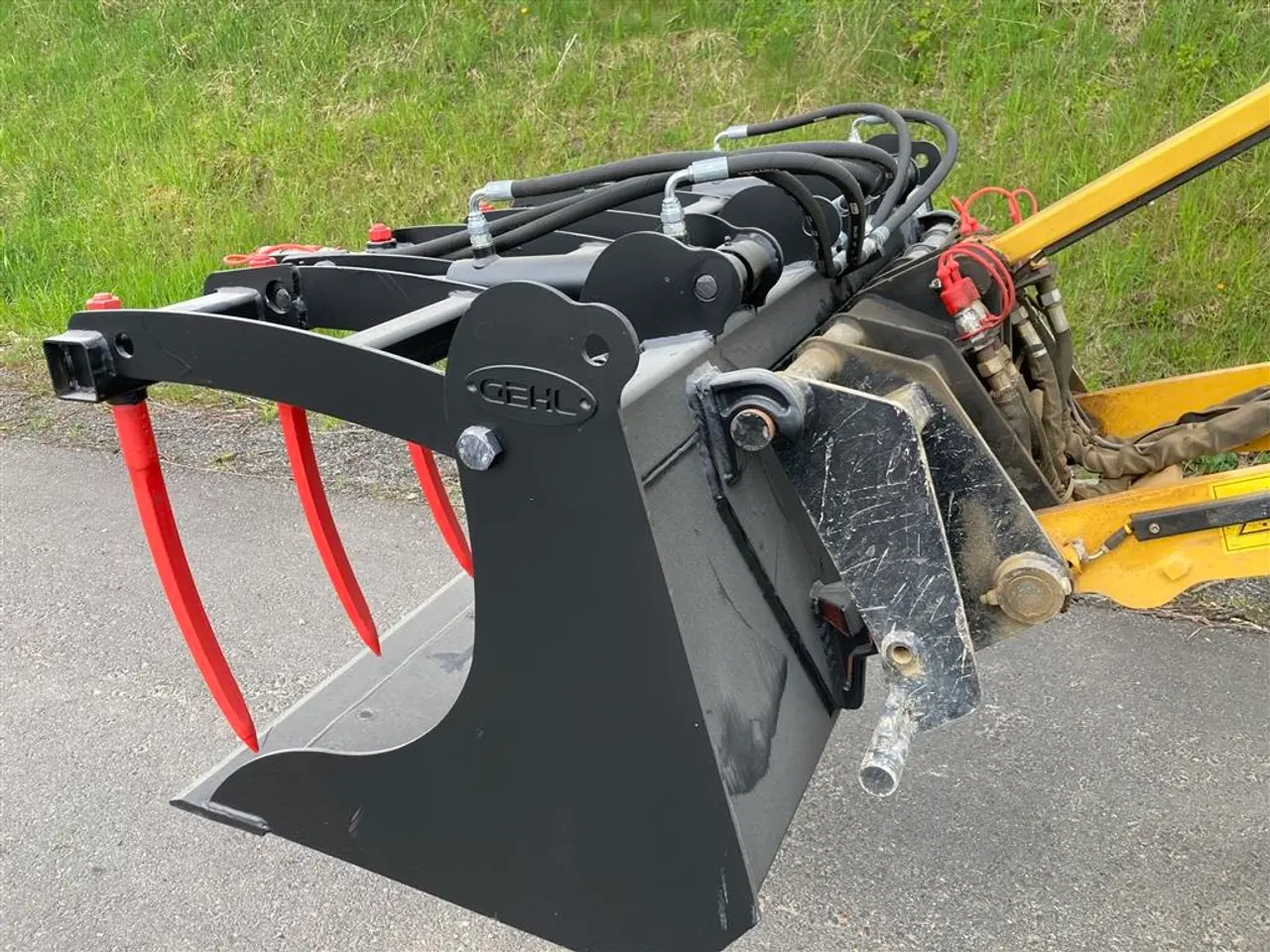 Billede 7 - MO 140 cm 2 delt Overfaldsskovl EURO beslag
