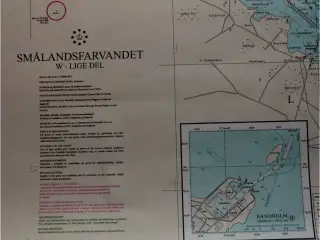 Dansk Søkort 160 SMÅLANDSFARVANDET Vestlige del