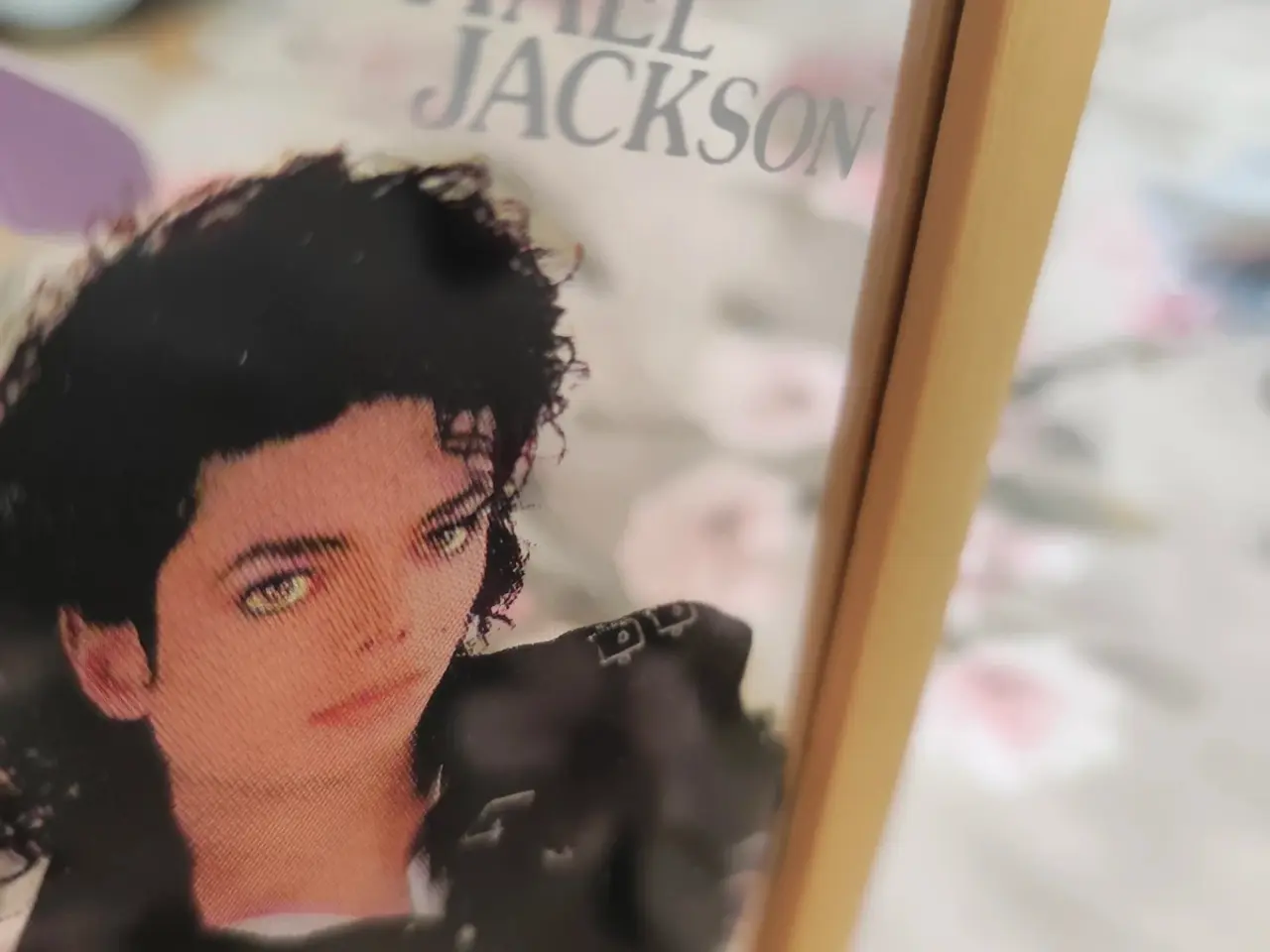 Billede 3 - Lille sødt Michael Jackson spejl