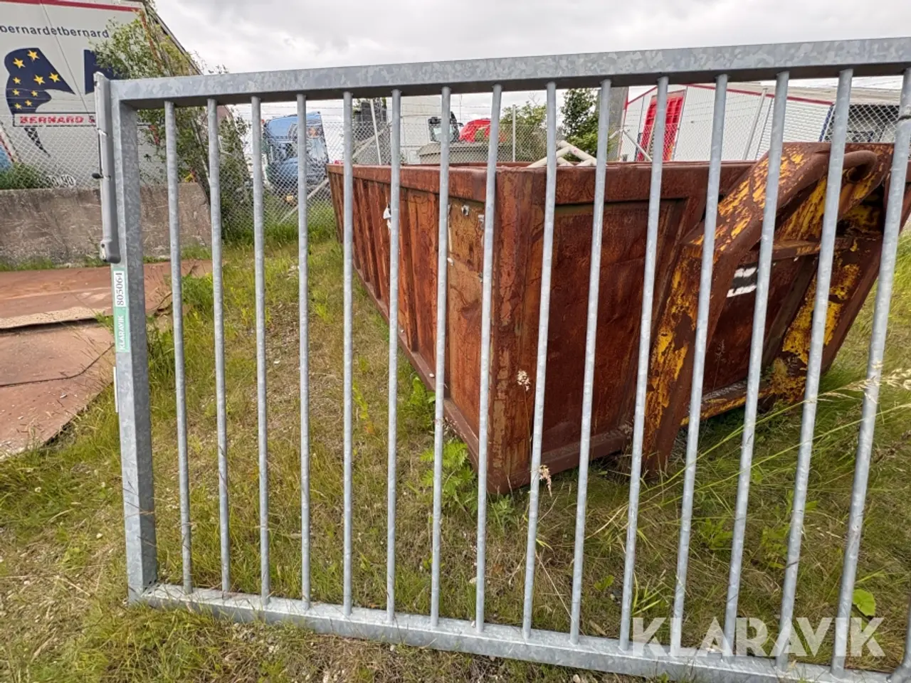 Billede 7 - Låge i galvaniseret stål