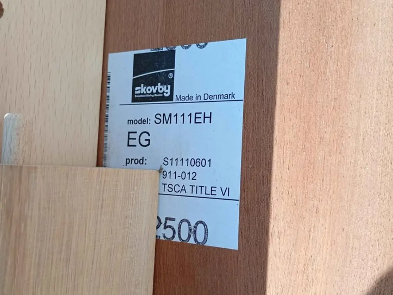Billede 3 - Skovby spisebord i eg