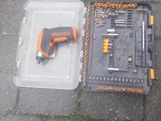 Black and Decker skruemaskine