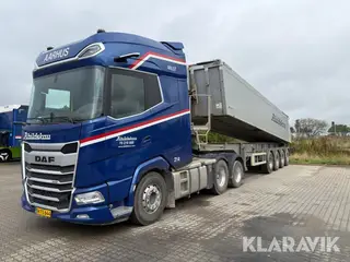 Lastbil Daf XG 530 med MTDK TG400 trailer