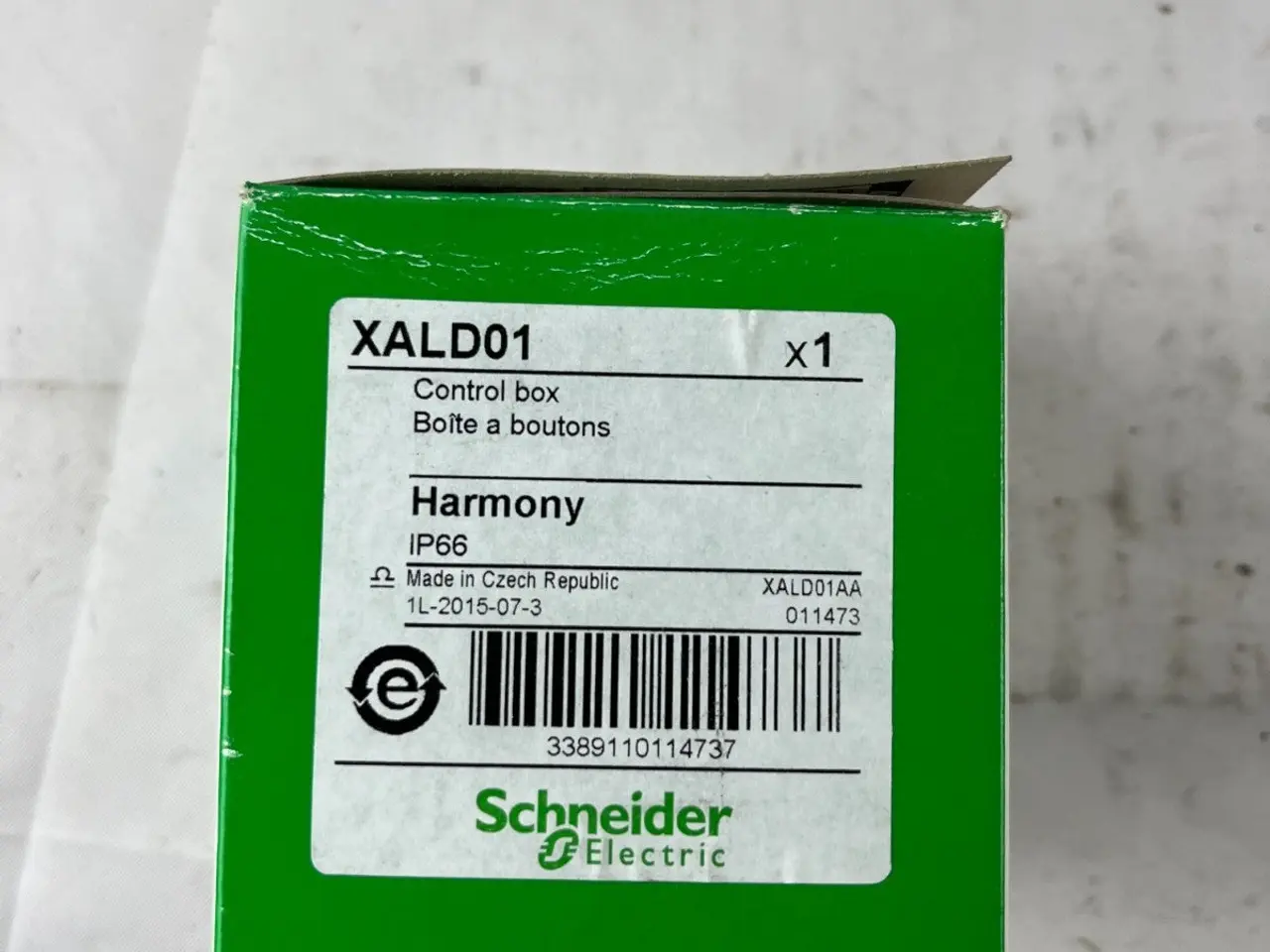 Billede 3 - Schneider Electric XALD01 Harmony XAL 1‑Hole Empty