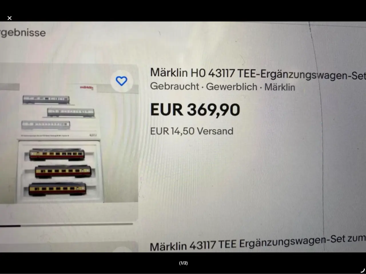 Billede 5 - TEE togsæt