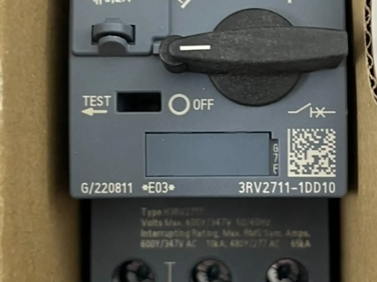 Billede 1 - Siemens 3RV2711-1DD10 SIRIUS Motor Protection 3.2A