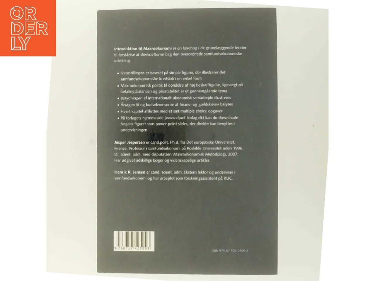 Billede 3 - Introduktion til makroøkonomi af Jesper Jespersen (f. 1948) (Bog)