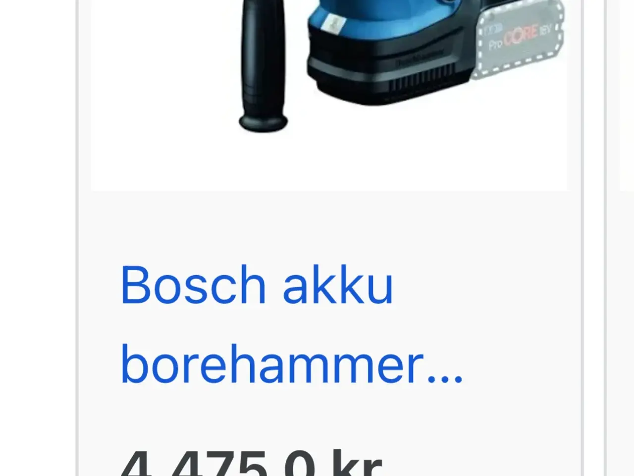 Billede 5 - Borehammer BOSCH