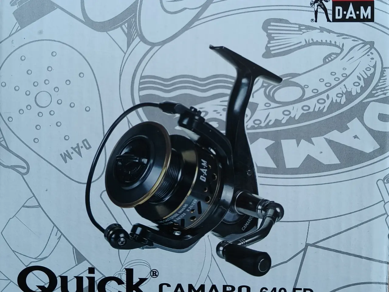 Billede 1 - D.A.M. Quick Camaro 640 FD spinnehjul + fiskestang