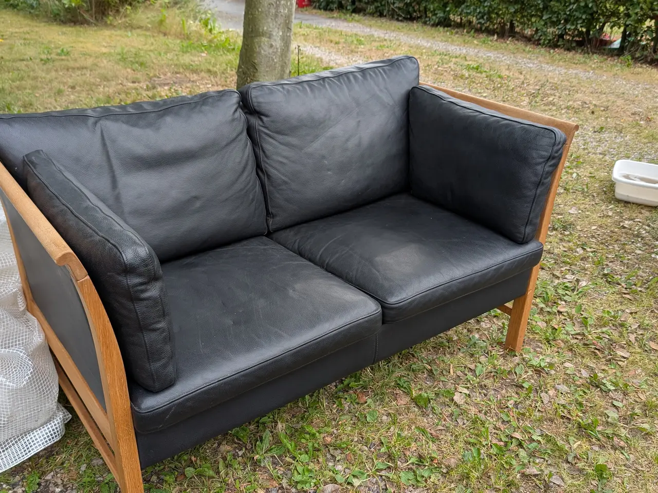 Billede 1 - Lædersofa i fin kvalitet