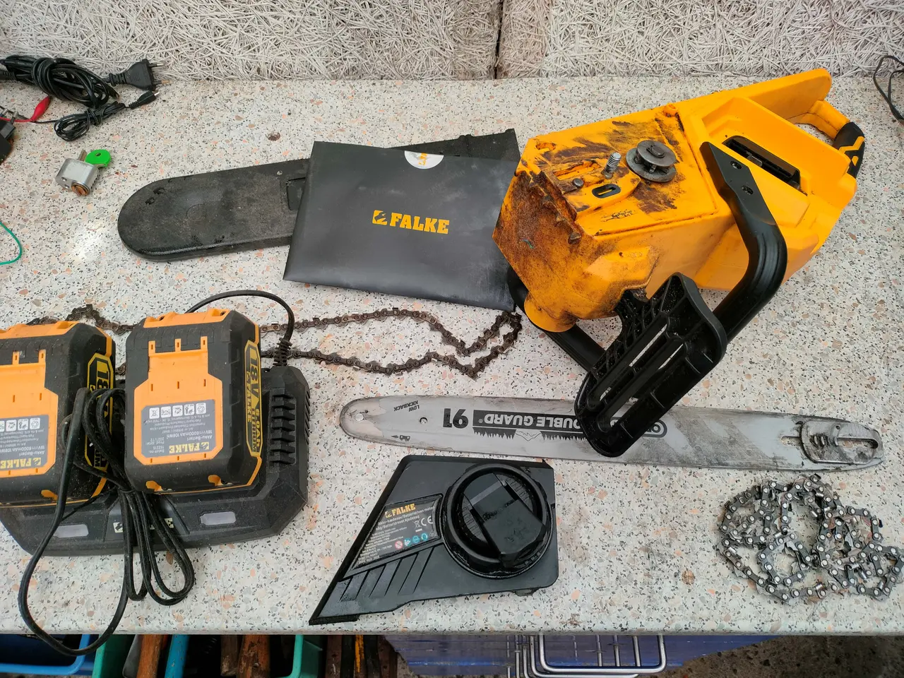 Billede 1 - Falke batteri motorsav.
