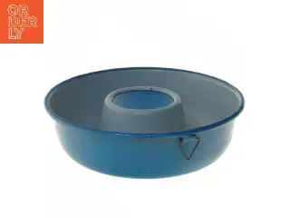 Blå rund kugleformet gryde (str. Ø 21,5 cm)