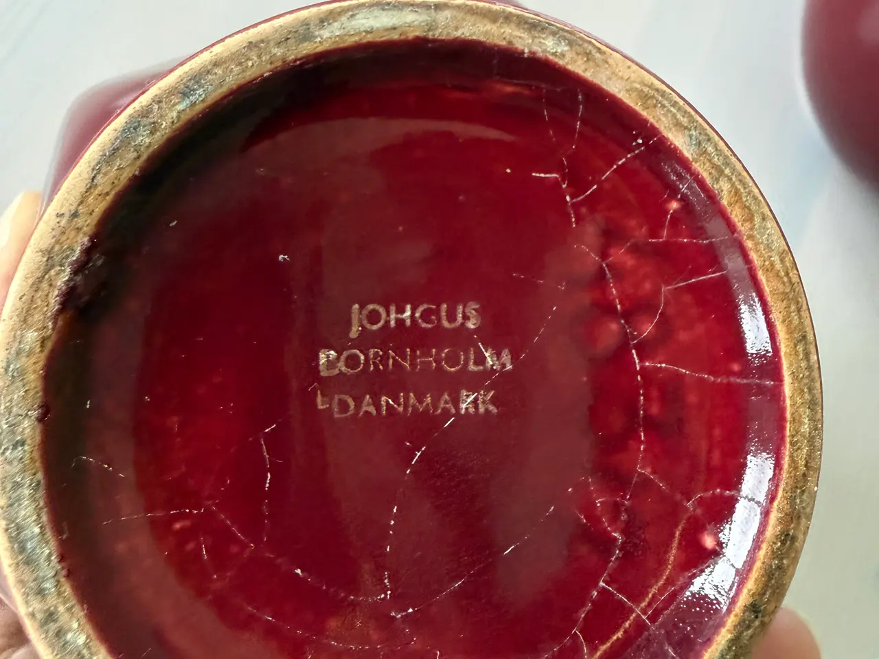 Billede 2 - Johgus Bornholm keramik vase
