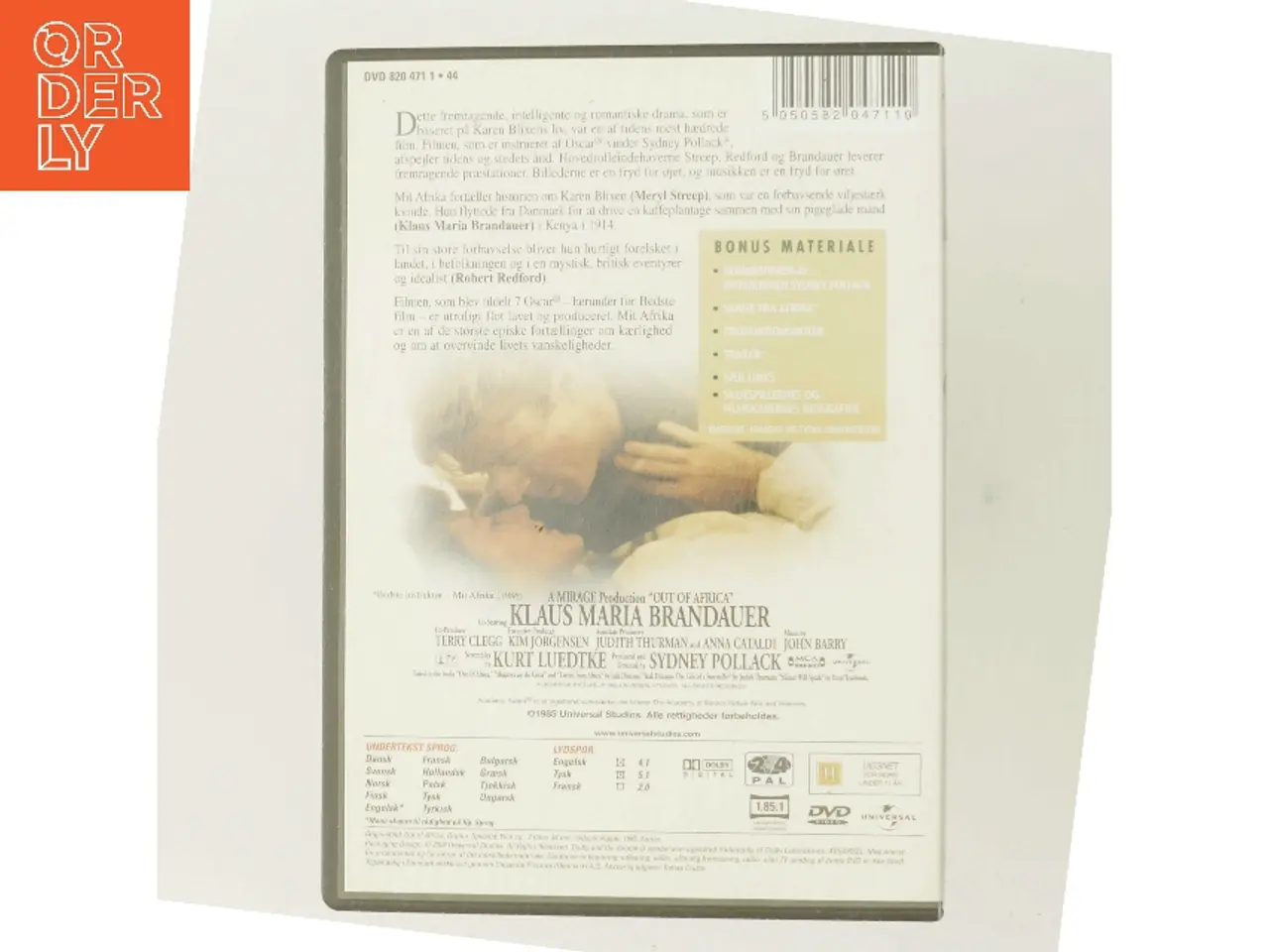 Billede 3 - Mit Afrika med Meryl Streep (DVD)