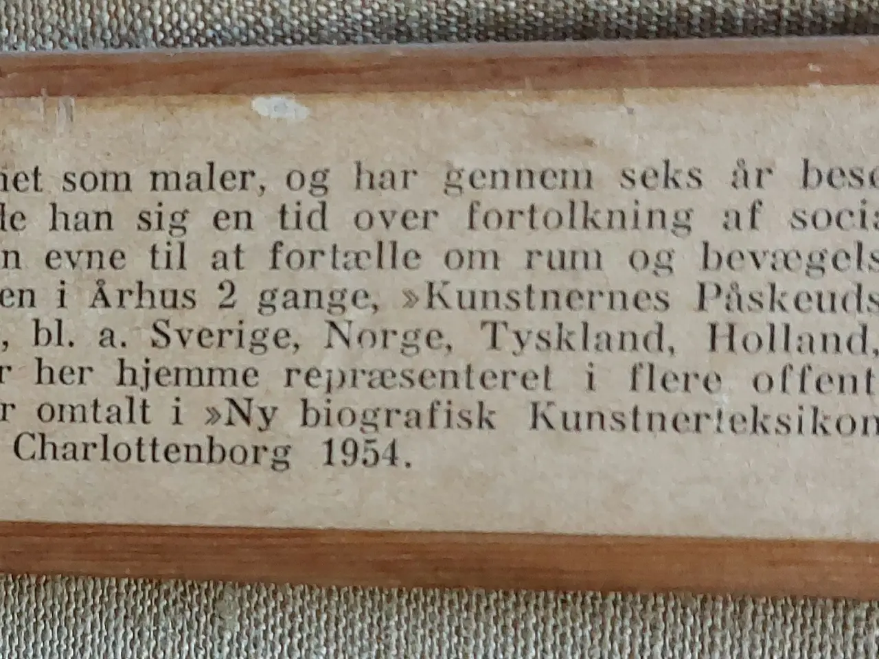 Billede 4 - POUL KASTRUP - ( 1908 - 1987 ) - oliemaleri