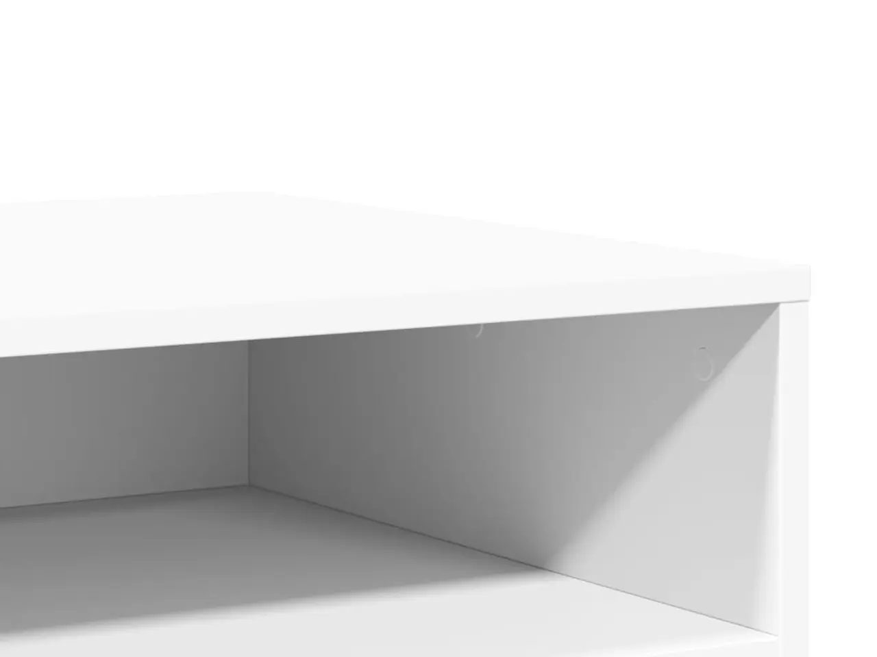 Billede 8 - Printerstativ med hjul - 60 × 50 × 67 cm, hvid