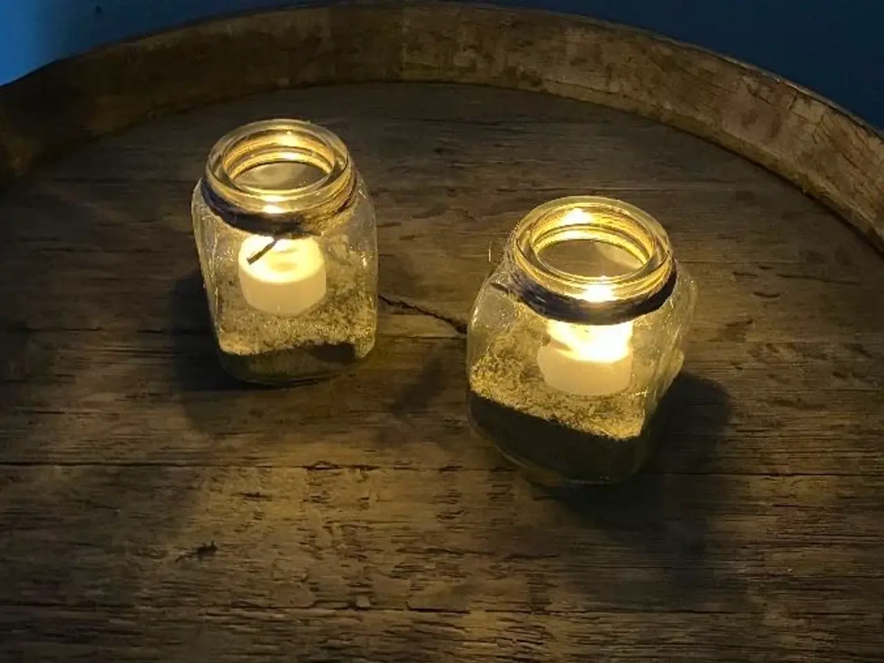 Billede 3 - Lysestager i glas