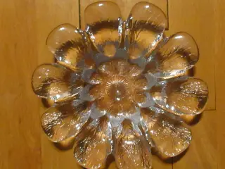Blomst Glas skål, til kaffebordet