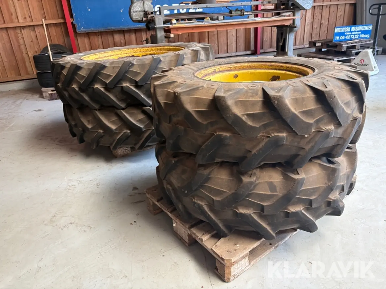 Billede 4 - Landbrugsdæk Pirelli Tm200/tm300s 4 styk