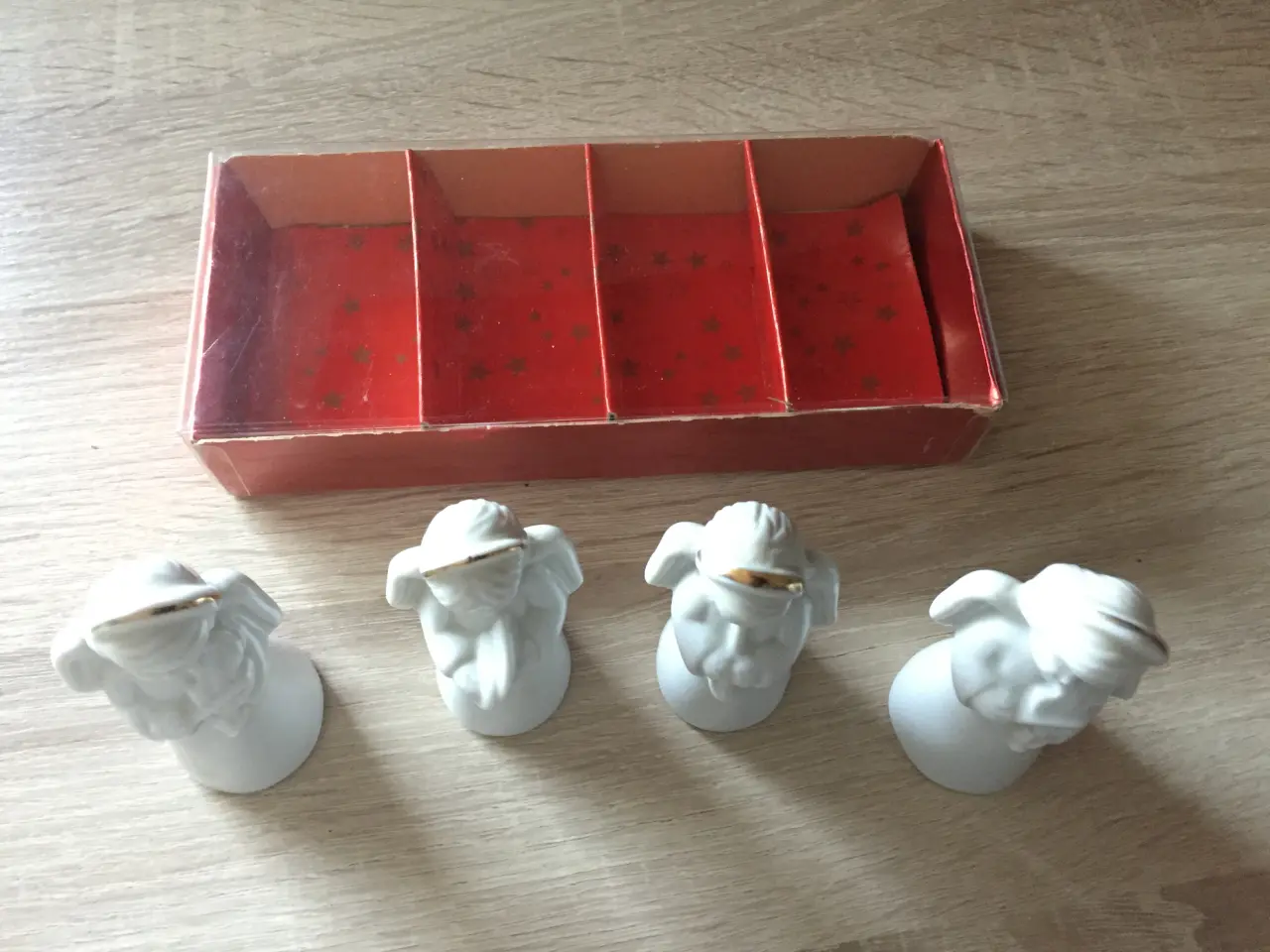 Billede 5 - Hvide Juleengle. - Samlet
