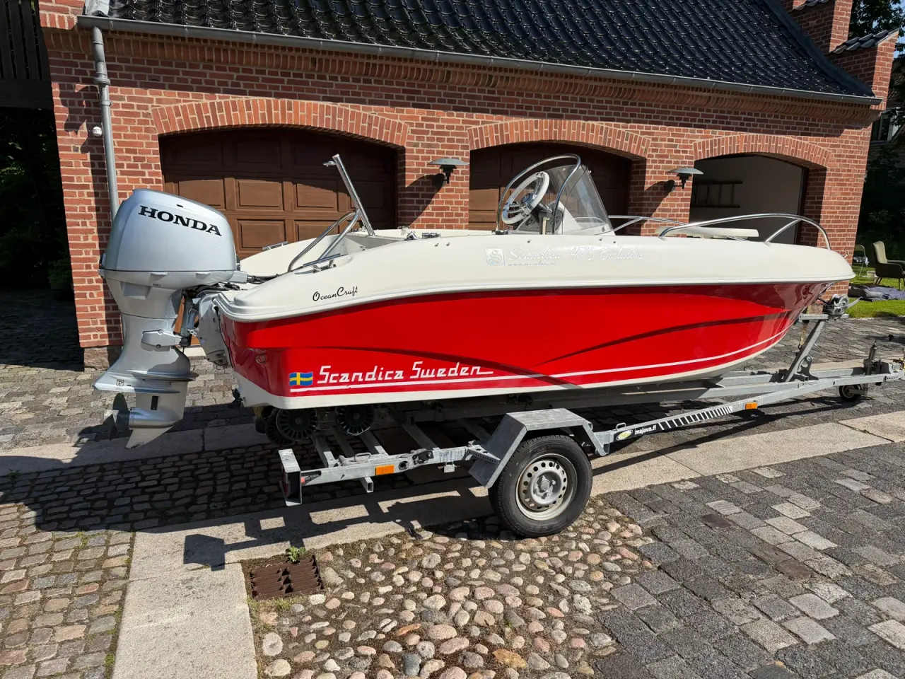 Billede 2 - Scandica 475 Exclusive - 50HK Honda - speedbåd 201