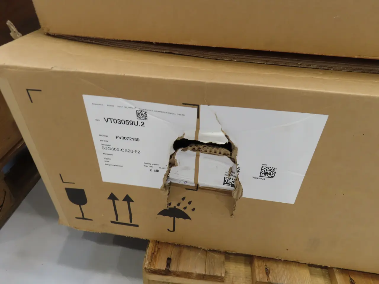 Billede 5 - 2 stk. Aksial ventilatorer EBM S3G800-CS26-62