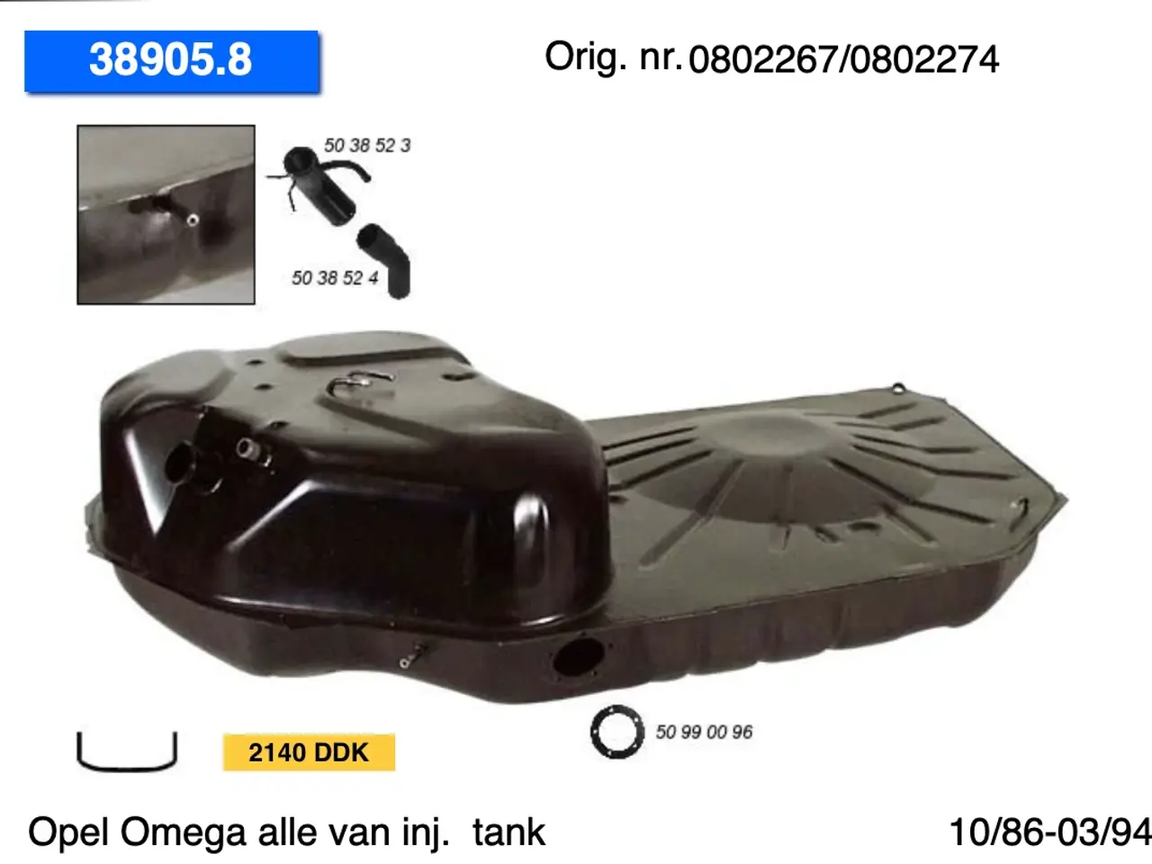 Billede 5 - Opel Commodore-Omega-Senator tanke