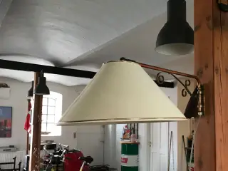 Svinglampe kobber/messing