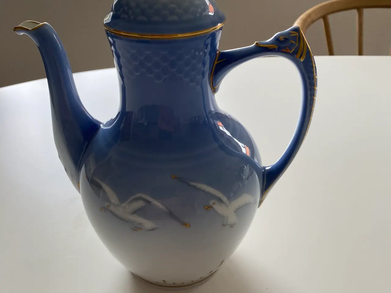 Billede 1 - Mågestel. Kaffekande. Byd gerne