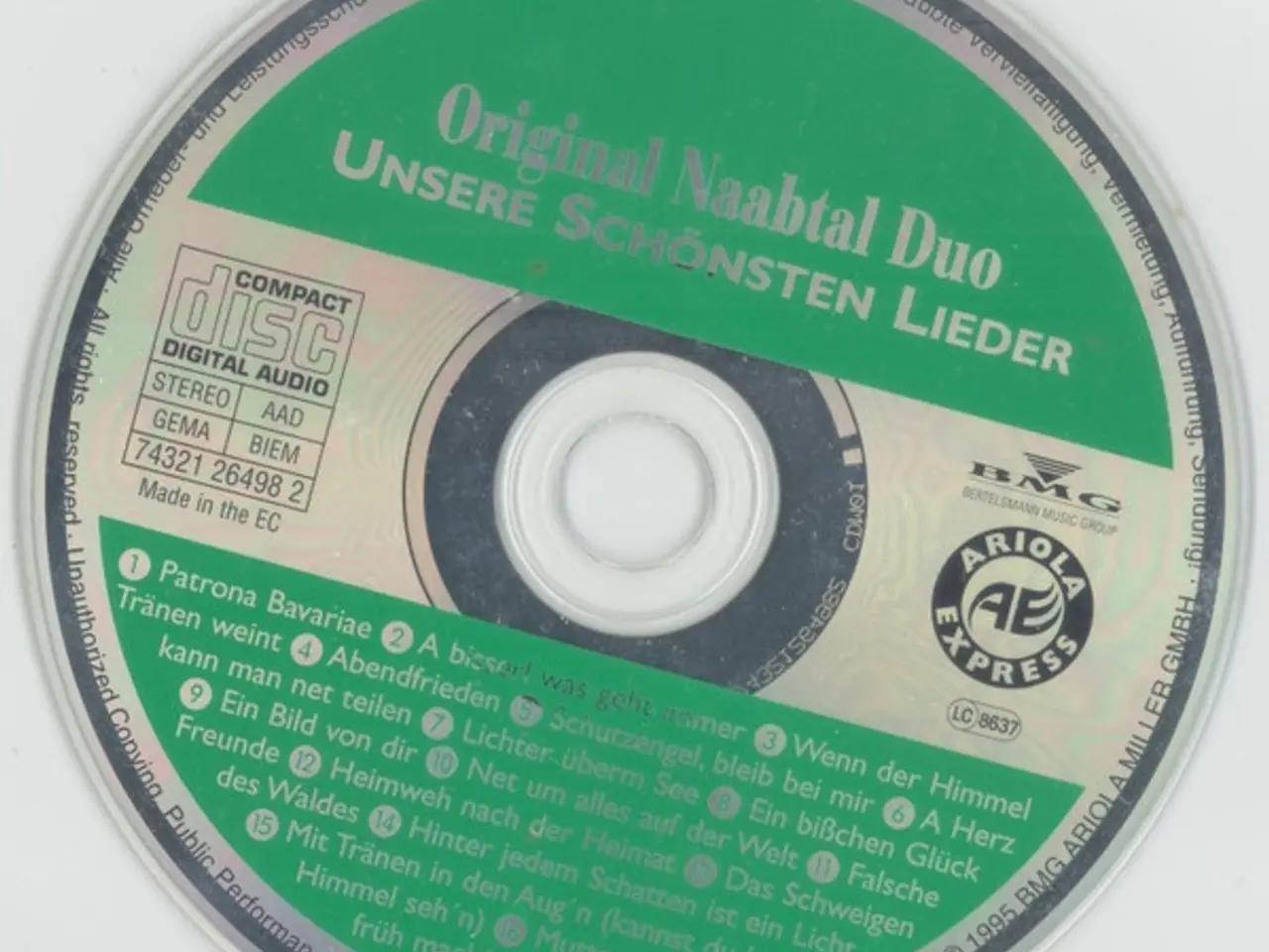 Billede 4 - Original Naabtal Duo – Unsere Schönsten… – CD