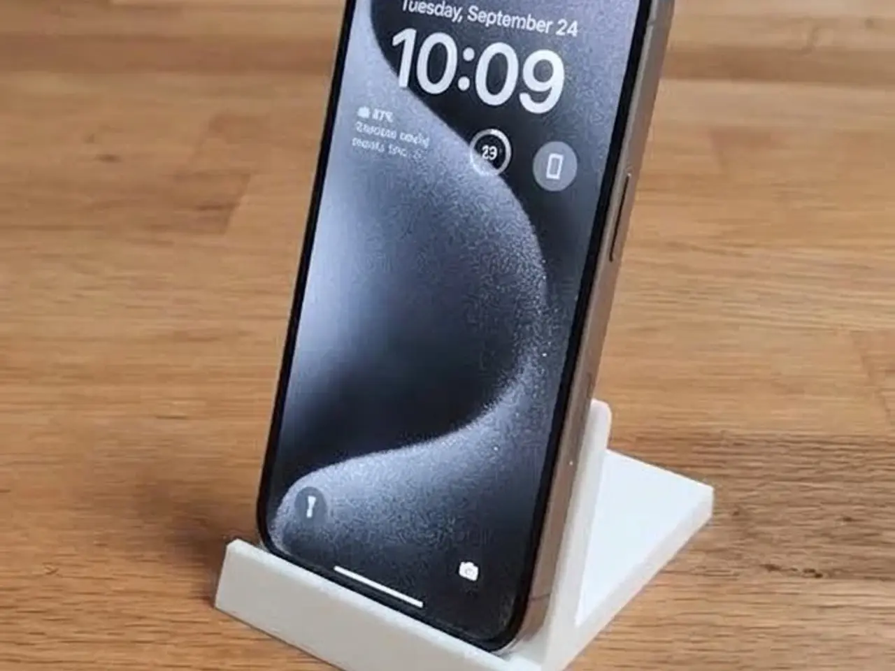 Billede 1 - Smart minimalistisk mobilholder 📱