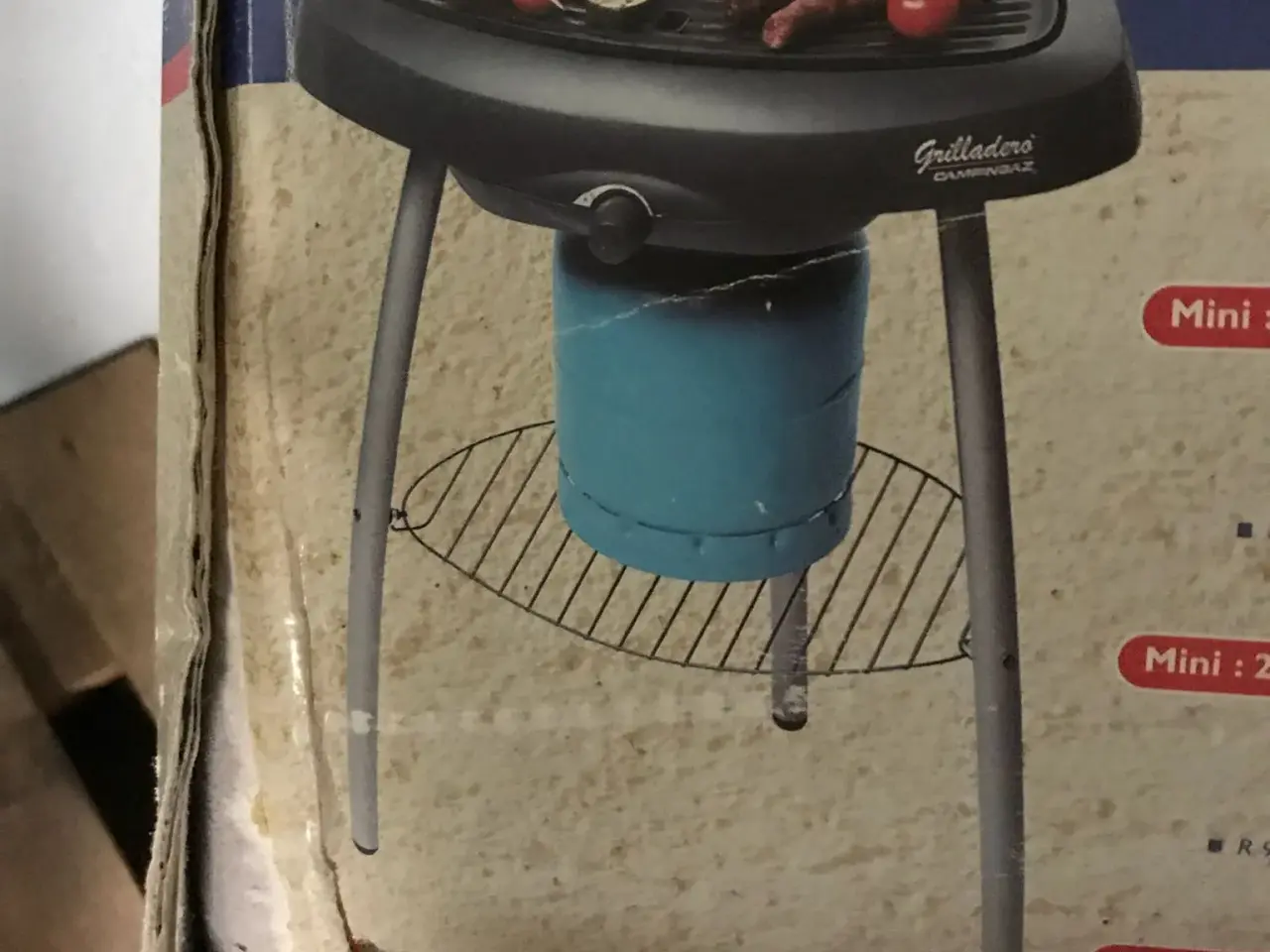 Billede 1 - Mobilgrill med 3 kg campingaz