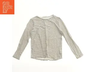 Langærmet bluse med striber fra H&M (str. 134)