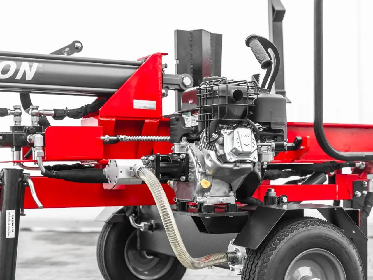 Billede 8 - WoodMaster CWM20B – 20 ton benzin brændekløver (lodret)
