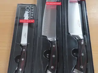 3 stk BUGATTI knive ergo pakka