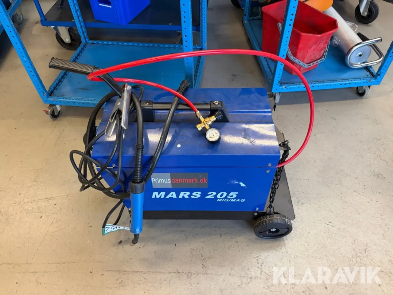 Billede 2 - Svejsemaskine Primus Danmark Mars 205 MIG/MAG 230 V – 185 A