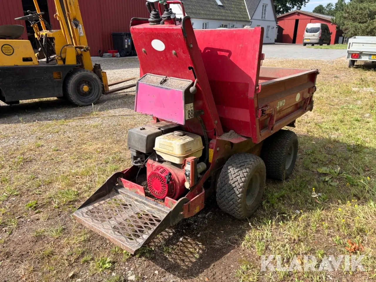 Billede 5 - Minidumper 3-vejs tip 4WD